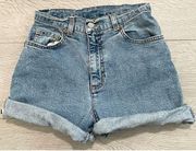 Ralph Lauren Vintage Blue Jean Denim Shorts