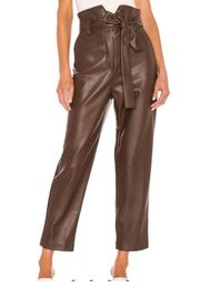 Brown Leather Pants