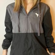 PINK grey windbreaker 