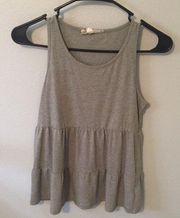 Tiered tank top