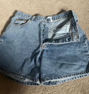 Vintage High-Waist Shorts
