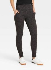 Cozy Hacci Leggings with Pockets - A New Day nwt