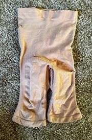 Skims Seamless Sculpt High Waist Above The Knee Short Womens L/XL Nude