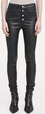 Rag & Bone 100% Lamb Leather Pants