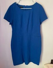 Talbots Royal Blue Midi Dress Size 12