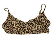 Summersalt The Wanderlust Bikini Top in Leopard 10