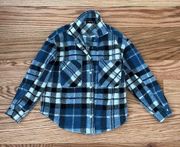 Blue Flannel Jacket