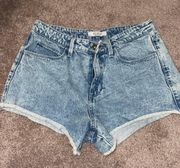 Vintage Jeans High Waist Cutoff Shorts