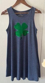 LOL Vintage Clover Sleeveless Swing Dress - size XL