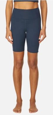 girlfriend collective High-Rise Bike Short in Gray Y7 Yoga Collab Size Small