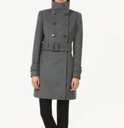 Bromley Military Wool Cashmere Coat