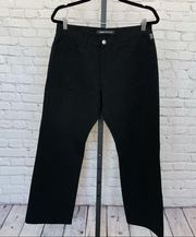 Versace Women's Pants Size 36 Ittierre Black Versa