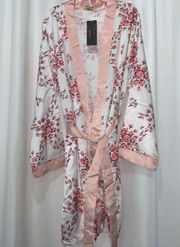 Morgan Lane fab fit fun NWT long sleeve robe size S/M 100% polyester