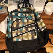 ll bean plaid book bag