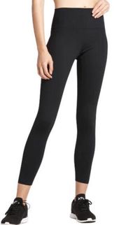 LOLE Black Eliana Ankle Legging Activewear UPF 50 Reflective Women's Medium