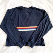 Brandy Melville  Rainbow Stripe Long sleeve