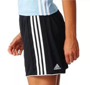 Adidas Climacool black athletic shorts with drawstring and white hem never worn