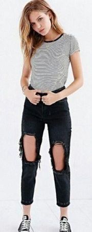 Urban Outfitters x UNIF Destroyed Boyfriend Denim Jeans