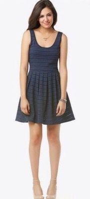 Navy Skater Dress