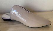 Jeffrey Campbell CLEOS Womens sz 7 Patent Leather Pointy Mules Flats