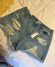 Blue Jean Shorts