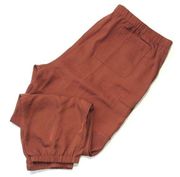 NWT THEORY Slim Cargo Flat Twill Joggers in Clay Utility Pull-on Crop Pants XXL