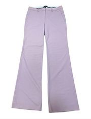 Theory Theory Demitria 2 Classic Suit Wool Wide Leg Pants-Dusty Lilac-Size 6