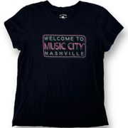 Idyllwind Music City Nashville Billboard T Shirt Womens Size XS Miranda Lambert