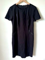 Elie Tahari Black Zipper Dress 12