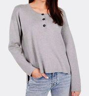 Kerry Henley Sweater Heather Gray Small