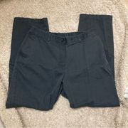 LL Bean Curvy Fit Black Pants