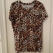 PINK - Victoria's Secret Cheetah Print Victoria Secret PINK Shirt