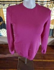 ASOS SIZE 0 pink sweatshirt pull over 36 inches length 24 inches sleeves 24 “