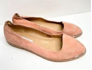 Etienne Aginer Tonne Flat Womens Size 8.5 Leather Round Toe Slip On Shoes