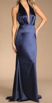 Lulus Navy Formal Gown