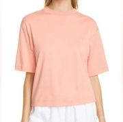 Vince Wide Sleeve Crop Tee Pima cotton