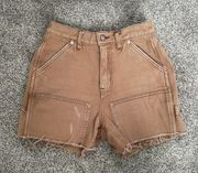 High rise Carpenter Shorts