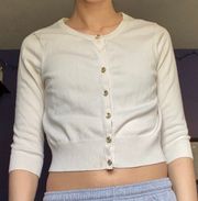 Cropped Sweater Top