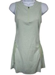 Athleta Dress Womens XS Mint Green Match Point Tennis Sports Ladies Stretch Mesh