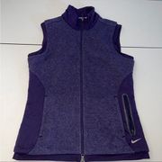 Nike golf purple vest medium