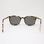 Warby Parker Durand Oversize Oval Tortoise Shell Frame Black Lenses Sunglasses