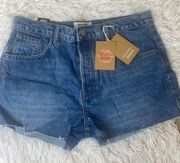 Reformation Charlie high rise jean short size 31 NWT