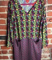 Dee Long Sleeve Pocket Dress XL