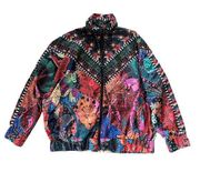 NEW Farm Rio Black Cool Leopards Windbreaker