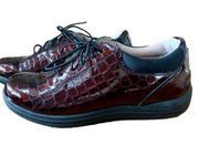 DREW Croc Arch Support Lace Up Shoes
