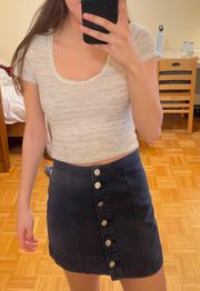 Jean Skirt