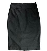 Bebe High Rise Charcoal Pencil Skirt