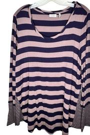 Logo Striped Top