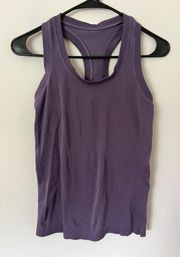 Purple Athletic Tank Top