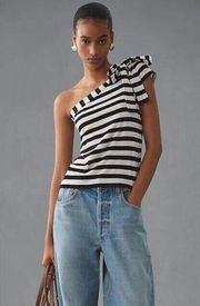 NWOT Maeve one should striped top, never worn out before, size XL